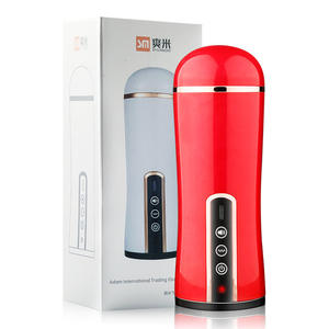 Taza de masturbación vaginal manos libres al por mayor, bomba de pene, juguete sexual de Garganta Profunda para hombres, masturbador vibrador - Product Image 5