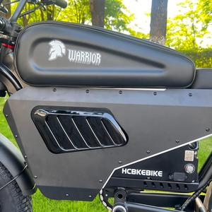 HCBK Ultra Black 3000W 60V 50AH Motocicleta Todoterreno de Alta Resistencia con Motor con Escobillas, Modelo Deportivo con Neumáticos Gruesos de 20 Pulgadas SS10 HCBK-SS10 Negro El - Product Image 4