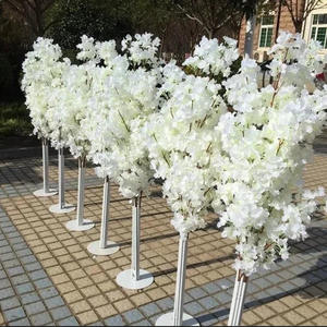 Künstlicher Kirschblütenbaum aus Kunststoff 120cm Umweltfreundlich Wasserbeständig für Innen/Außen Ostern Hochzeiten Feiern Langlebig - Product Image 2