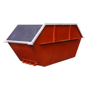 Factory direct small recycled steel mill skip container skip box hopper box hopper box