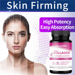 Cápsulas de Colágeno Marino que Mejoran la Belleza, Antioxidantes, Iluminadoras de la <span class=keywords><strong>Piel</strong></span> para Mujeres, Biotina, Vitamina C, Veganas, Sin Azúcar - Product Image 3