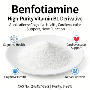 Polvere di Benfotiamina - Grado Cosmetico ad Alta Purezza, Attivo Anti-Glicazione |   Derivato della Vitamina <span class=keywords><strong>B1</strong></span> Liposolubile - Product Image 1