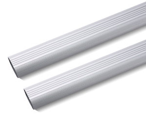 Rail de suspension pour vêtements, tube en aluminium, forme ovale pour <span class=keywords><strong>armoire</strong></span>, placard - Product Image 4