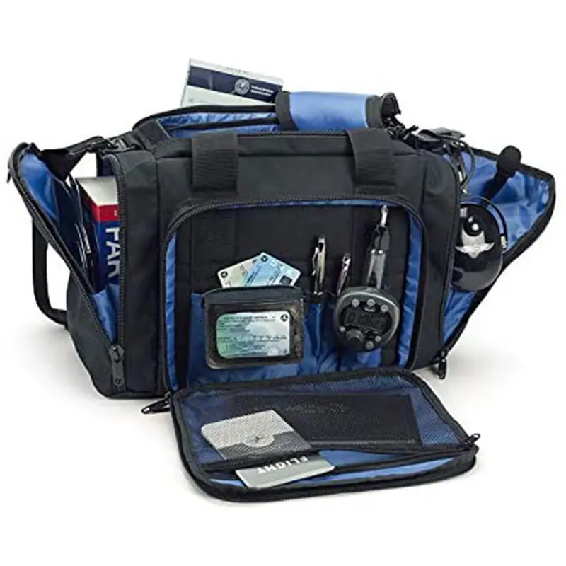 Portable Duffel Flight Bag Travel Flight Gear Carry Storage Organizer Bag Traveler Pilot's Flight Bag
