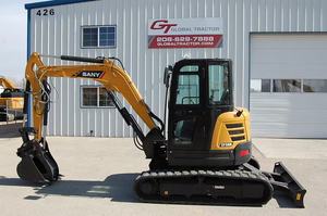 Excavatrice chinoise d'origine Micro-pelle de 5 tonnes Marque chinoise SY50U avec salle de contrôle intelligente en stock - Product Image 3