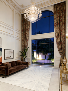 Tapis tissé Wilton de style persan classique, tapis d'appoint haut de gamme en polypropylène pour hall d'hôtel - Product Image 2