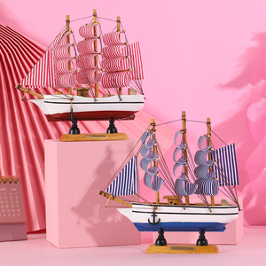 ยู โม โมเดลเรือใบ ลายเส้นเรือใบ ของตกแต่งบ้าน สำนักงาน ของขวัญวันเกิด - Product Image 1