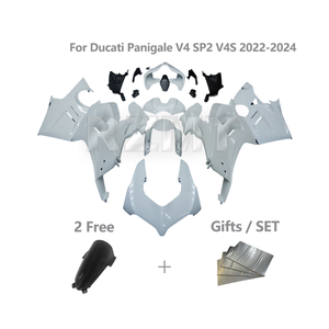 Kit de carénage de moto pour <span class=keywords><strong>Ducati</strong></span> Panigale V4 SP2 <span class=keywords><strong>V4S</strong></span> 2022-2024 <span class=keywords><strong>2023</strong></span> Injection ABS Accessoires de carénages personnalisés D1023 - Product Image 1