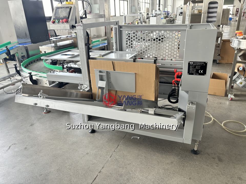 Jl Rector Machine Yangbang Automatic Case Erector Carton Erector Production Line Carton ...