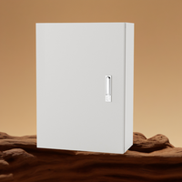 Boîtier électrique extérieur 19.6 "X 15.7" X 7.9 "Thermostat Ventilateur Alliage d'aluminium Faisceau arrière Boîtiers d'instruments électroniques IP65