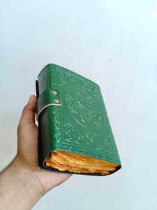 Genuine <b>Leather</b> Soft Cover Journal <b>Notebook</b> Handmade Vintage Writing Diary <b>Refillable</b> Travel <b>Notebook</b> Manufacturer Exporter - Product Image 2