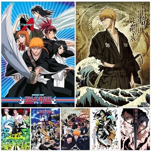 <span class=keywords><strong>Bleach</strong></span> Poster mercancía japonesa impresión <span class=keywords><strong>HD</strong></span> para dormitorio Decoración Para sala de estar alta calidad al por mayor arte de pared <span class=keywords><strong>Anime</strong></span> - Product Image 1