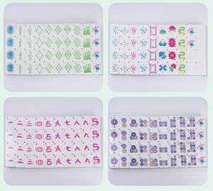 ชุดไพ่นกกระจอกอะคริลิคสีเขียวเข้มสี่ชั้นแบบอเมริกันสุดหรูทันสมัยสั่งทำได้  รักษ์โลกและทนทาน เหมาะสำหรับการสังสรรค์ในครอบครัว - Product Image 5