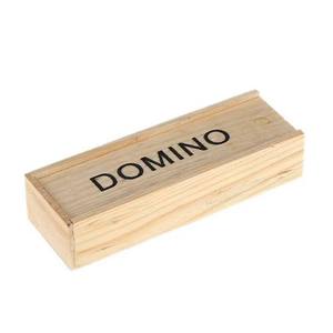 Offre Spéciale – Lot de 28 <span class=keywords><strong>Dominos</strong></span> en Bois Écologiques avec Boîte de Rangement pour Adultes et Enfants - Product Image 5