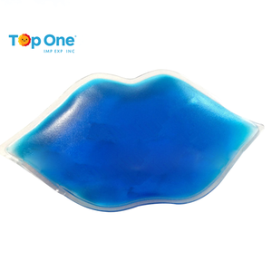 TopOne Meilleures ventes Chaud Froid Réutilisable En Forme De Lèvre Perles De Gel Thérapie Smart Ice Pack Cliniques Esthétiques - Product Image 3