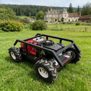 Tondeuse à gazon professionnelle télécommandée pour l'aménagement paysager, robot de coupe et de <span class=keywords><strong>tonte</strong></span> à essence à braquage zéro - Product Image 3