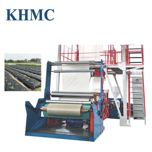 Extrudeuse de film plastique mono-couche <span class=keywords><strong>mini</strong></span> extensible HDPE LDPE PE pour l'agriculture, machine de soufflage de film en polyéthylène, vis de filetage, bon prix - Product Image 5