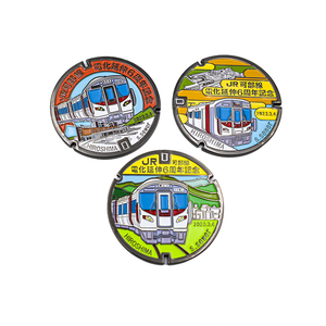 Posavasos Metálico Decorativo de Aleación de Zinc de Alta Calidad con Esmalte Suave Epóxico, Regalo de Aniversario, Recuerdo, Decoración para el Hogar - Product Image 3