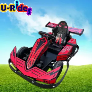 12V Electric Go Karts Fahrt auf Spielzeug Vergnügung spark Mini Sicherheit Stoßstange Electric Amusement Games Kinder Racing Go Kart für Kinder