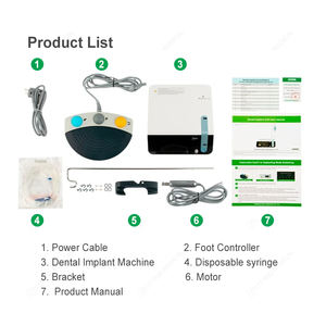 Instrumentos cirúrgicos do implante dentário com tela táctil do motor Sistema do implante cirurgia dental - Product Image 6