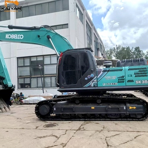Mini-excavatrice Kobelco SK350 d'occasion de 35 tonnes avec moteur et pompe Kobelco, capacité de la benne de 1,6 m³ - Product Image 2