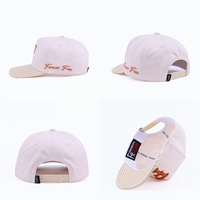 Casquette de baseball personnalisée avec lettres brodées en 3D, 5 panneaux, visière rayée, structurée, bicolore, 100% coton, pour hommes, fabricant en gros, CE BSCI