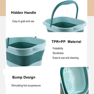 Bañera Portátil Plegable de Plástico para Pedicura - Product Image 4