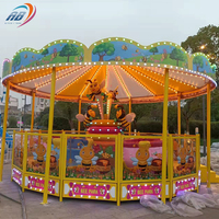 Nouveau design de centre commercial pour enfants Kiddie Amusement Rides équipement électrique rotatif Happy House Joy Spray Ball Car