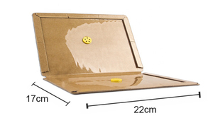 Piège à souris à colle forte, non toxique, piège collant pour rongeurs, sûr pour l'intérieur, la maison, la cuisine, l'entrepôt, tapis attrape-rats et souris - Product Image 2