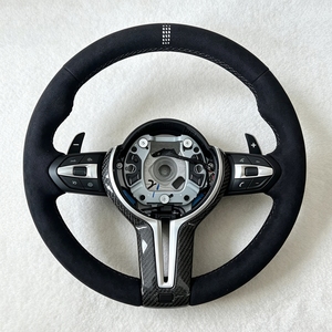 Volant <span class=keywords><strong>sport</strong></span> en fibre de carbone CS pour <span class=keywords><strong>BMW</strong></span> F10 F12 F15 F20 F25 F30 F35 M3 F80 M4 F82 M2 F87 M5 F90 X3 F25 X5 E60 E70 E71 E90 - Product Image 2