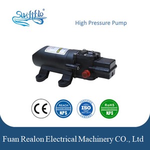 Bomba de agua eléctrica de diafragma de alta presión, miniatura, horizontal, de CC, autocebante, tipo recíproco, para riego agrícola - Product Image 2