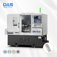 DAS haute précision 5 \ "centre de tournage automatique tour CNC fraiseuse 220v à usage moyen avec mandrin en métal pour l'usinage