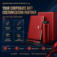 Ensemble cadeau de tasses intelligentes avec affichage de température OEM ODM, stylo dragon et carnet, logo personnalisé, fournisseur de cadeaux d'entreprise