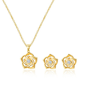 Collier élégant en alliage de cuivre avec pendentif cœur en diamant rose brossé pour femme, chaîne de clavicule pour usage quotidien - Product Image 3