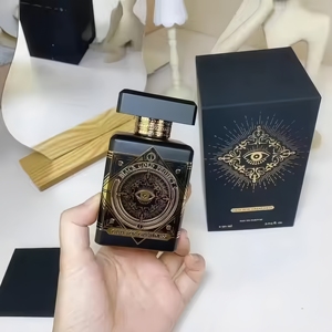 Bestseller di lunga durata oro nero di lusso Design intricato modello artistico profumo orientale 100ML profumo da uomo - Product Image 2