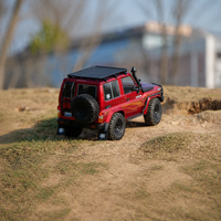 Camion RC tout-terrain RGT EX86020 Invader 1/10 4WD avec châssis en résine et métal CNC, 25KG, 4 canaux, portée <150m, éclairage LED, expert RTR, chargeur inclus