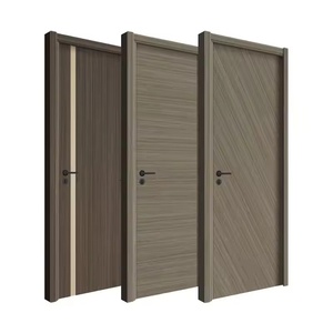 Puertas Interiores al por Mayor de WPC/PVC/<span class=keywords><strong>MDF</strong></span>/Madera Maciza con Acabado de Superficie y Característica Antirrobo para Hoteles, Casas, Dormitorios, Baños y Salas de Estar - Product Image 2