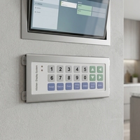 Teclado Programable POS con Precio Directo de Fábrica, Teclado USB con Cable y Resistente al Agua para Sistema de Visualización en Cocina, Kits KDS