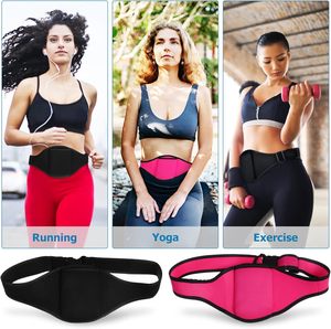 Ceinture de fitness réglable avec <span class=keywords><strong>pochette</strong></span> pour microphone, sangle anti-chute, sac banane étanche en néoprène pour professeur de fitness et orateur - Product Image 6
