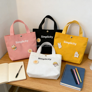 Bolsa <span class=keywords><strong>de</strong></span> Mano <span class=keywords><strong>de</strong></span> Algodón Económica <span class=keywords><strong>de</strong></span> Diseño Superior, <span class=keywords><strong>Bolsas</strong></span> <span class=keywords><strong>de</strong></span> <span class=keywords><strong>Tela</strong></span> <span class=keywords><strong>de</strong></span> Lona Reutilizables Ligeras, Cierre <span class=keywords><strong>de</strong></span> Cremallera con Cinta Larga, Publicidad Personalizada - Product Image 3
