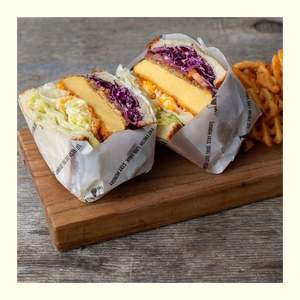 Papel para Hamburguesas Moatain de 40 g/m², Papel para Envolver Hamburguesas, Papel Encerado para Sándwiches - Product Image 1