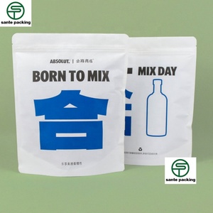 Customized Underwear and Underpants Packaging Stand up Bags, Made of White Kraft Paper with Matte Surface - Product Image 4