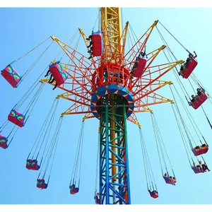 <span class=keywords><strong>Parque</strong></span> de Atracciones paseos silla voladora Torre gota paseos saltando círculo para la venta - Product Image 3