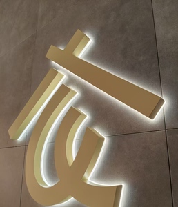 Insegna Luminosa a LED Personalizzabile con Lettere Retroilluminate, Alimentata a Corrente Continua, per Uffici, Studi, Spazi Aziendali e Decorazioni Edilizie - Product Image 5