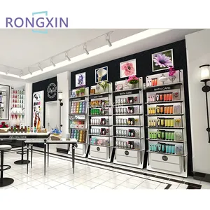 Stand de parfum Commercial, présentoir de supermarché, produits cosmétiques, haut de gamme, kiosque Design