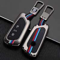 Nouveaux accessoires automobiles en alliage de zinc pour VW Golf 8 MK8 2020 pour Skoda Octavia, étui de protection pour clé