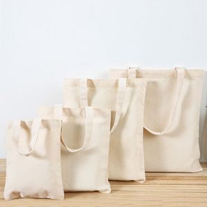 Bolsa de Compras de Lona de Algodón Ecológica Personalizada Reciclada con Logotipo Impreso - Product Image 4
