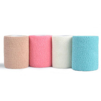 Bande élastique auto-adhésive Shike tout coton – Soutien des doigts respirant, protection sportive pour poignets et chevilles, bandage extensible unisexe