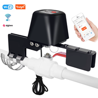 Contrôleur intelligent de sécurité domestique étanche avec commande vocale et application pour la coupure d'eau et de gaz, avec minuterie pour cuisine, jardin et ferme