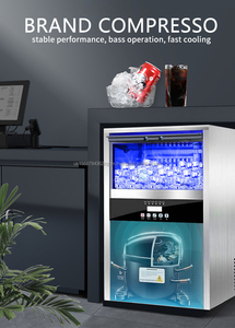 Bán Hot thương mại Ice Cube Máy New Home ứng dụng với thương hiệu máy nén và động cơ giá rẻ và phổ biến Ice Cube Maker - Product Image 5